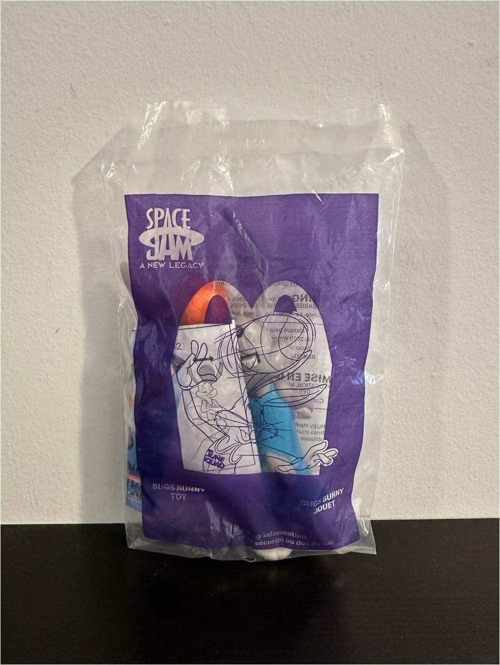 McDonald’s Space Jam A New Legacy Bugs Bunny Happy Meal Toy Sealed 2021